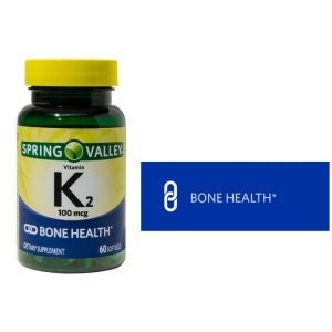 VITAMINA K2 SPRING  VALLEY  100 MCG