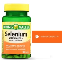 SPRING VALLEY  SELENIUM 200 mcg por tableta